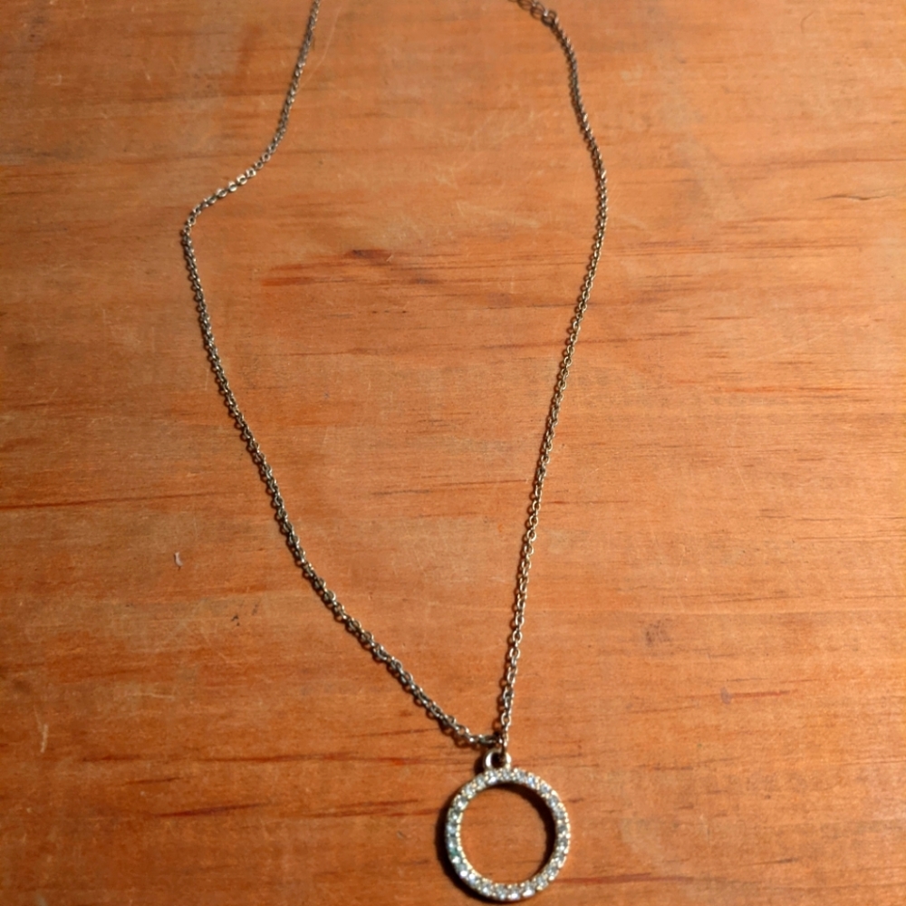 Circle Gold Necklace